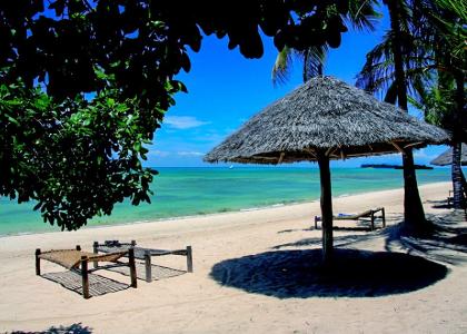 Rigtig bounty strand ved Zanzibar